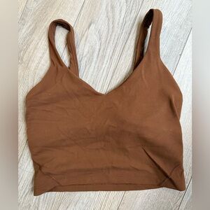 Lululemon align tank size 4 Brown
